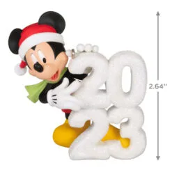 Hallmark Disney Mickey Mouse A Year Of Disney Magic 2023 Ornament -Hallmark Store Mickey Mouse 2023 Keepsake Ornament 1799QXD6537 03