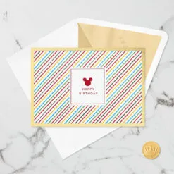 Hallmark Disney Mickey Mouse Cake 3D Pop-Up Birthday Card -Hallmark Store Mickey Mouse and Pluto Cake 3D PopUp Birthday Card 1499LAD2724 04