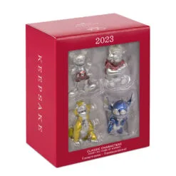 Hallmark Disney 100 Years Of Wonder Classic Characters Ornaments, Set Of 4 -Hallmark Store Mickey Pooh Simba Stitch Keepsake Ornaments 5499QXD6767 07