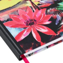 Hallmark ArtLifting Floral Artwork Journal, 6x8 -Hallmark Store Midori Suiren Lotus and Poppy Artlifting Journal 3HWJ2117 05
