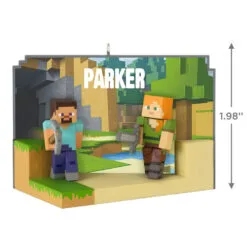 Hallmark Minecraft My World Personalized Ornament -Hallmark Store Minecraft My World Personalized Christmas Ornament 2499QHE2202B1 03