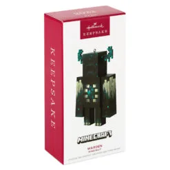 Hallmark Minecraft Warden Ornament With Light 9 Hallmark Minecraft Warden Ornament With Light -Hallmark Store Minecraft Warden Keepsake Ornament 1999QXI6347 04