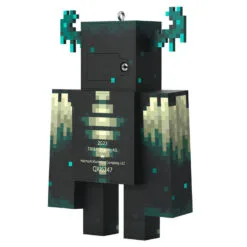 Hallmark Minecraft Warden Ornament With Light 11 Hallmark Minecraft Warden Ornament With Light -Hallmark Store Minecraft Warden Keepsake Ornament 1999QXI6347 06