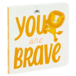 Hallmark MopTops Lion Stuffed Animal With You Are Brave Board Book 9 Hallmark MopTops Lion Stuffed Animal With You Are Brave Board Book -Hallmark Store MopTops Plush Lion Stuffed Animal Board Book 1KID1530 04