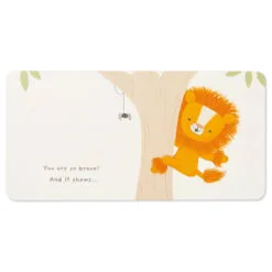 Hallmark MopTops Lion Stuffed Animal With You Are Brave Board Book 11 Hallmark MopTops Lion Stuffed Animal With You Are Brave Board Book -Hallmark Store MopTops Plush Lion Stuffed Animal Board Book 1KID1530 06