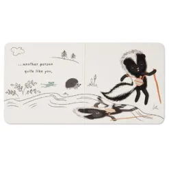 Hallmark MopTops Skunk Stuffed Animal With You Are Unique Board Book 11 Hallmark MopTops Skunk Stuffed Animal With You Are Unique Board Book -Hallmark Store MopTops Plush Skunk Stuffed Animal and Board Book 1KID2082 06