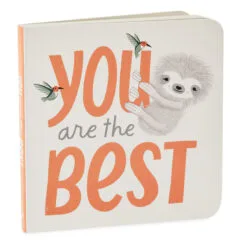 Hallmark MopTops Sloth Stuffed Animal With You Are The Best Board Book 9 Hallmark MopTops Sloth Stuffed Animal With You Are The Best Board Book -Hallmark Store MopTops Plush Sloth Stuffed Animal and Board Book 1KID2083 04
