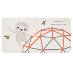 Hallmark MopTops Sloth Stuffed Animal With You Are The Best Board Book 11 Hallmark MopTops Sloth Stuffed Animal With You Are The Best Board Book -Hallmark Store MopTops Plush Sloth Stuffed Animal and Board Book 1KID2083 06