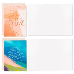 Hallmark Morgan Harper Nichols Booklet Of Assorted Blank Note Cards, Pack Of 12 -Hallmark Store Morgan Harper Nichols Blank Note Cards in Booklet 3SOM1192 06
