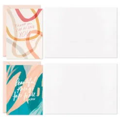 Hallmark Morgan Harper Nichols Booklet Of Assorted Blank Note Cards, Pack Of 12 -Hallmark Store Morgan Harper Nichols Blank Note Cards in Booklet 3SOM1192 07
