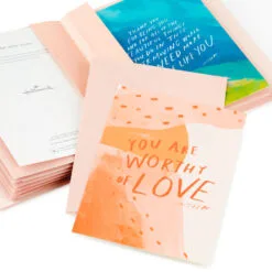 Hallmark Morgan Harper Nichols Booklet Of Assorted Blank Note Cards, Pack Of 12 -Hallmark Store Morgan Harper Nichols Blank Note Cards in Booklet 3SOM1192 09