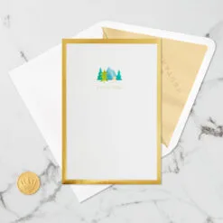 Hallmark Love Sharing Life's Adventure With You 3D Pop-Up Love Card -Hallmark Store Mountains and Trees 3D PopUp Love Card 1299LAD2890 04