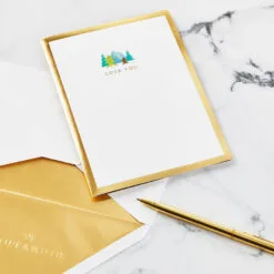 Hallmark Love Sharing Life's Adventure With You 3D Pop-Up Love Card -Hallmark Store Mountains and Trees 3D PopUp Love Card 1299LAD2890 05