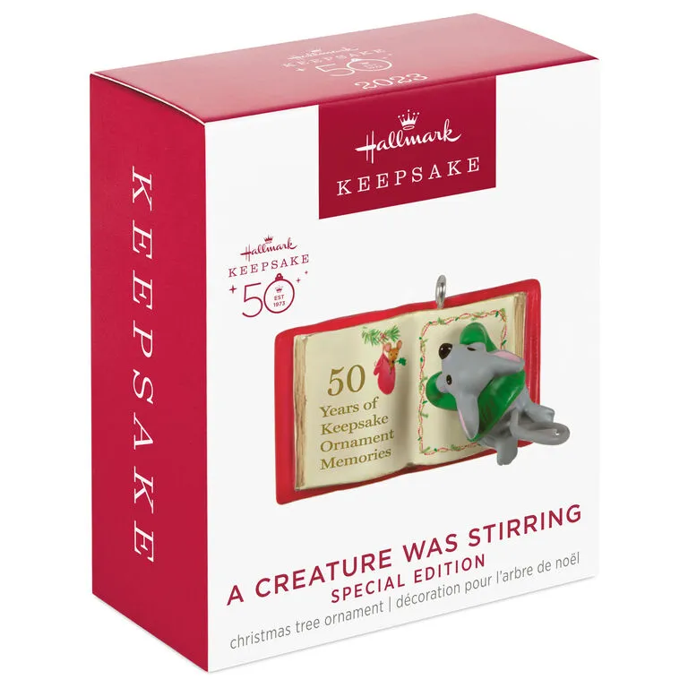 Hallmark Mini A Creature Was Stirring Special Edition Ornament 4 Hallmark Mini A Creature Was Stirring Special Edition Ornament - Image 4