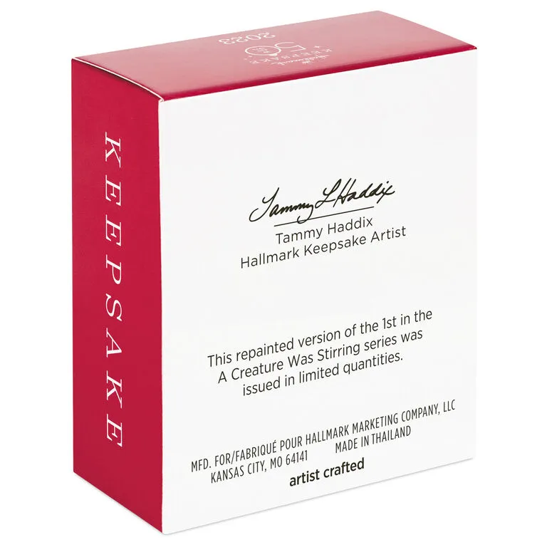 Hallmark Mini A Creature Was Stirring Special Edition Ornament 5 Hallmark Mini A Creature Was Stirring Special Edition Ornament - Image 5