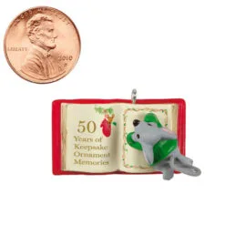Hallmark Mini A Creature Was Stirring Special Edition Ornament 13 Hallmark Mini A Creature Was Stirring Special Edition Ornament -Hallmark Store Mouse on Storybook Keepsake Ornament 1099QGO2787 07