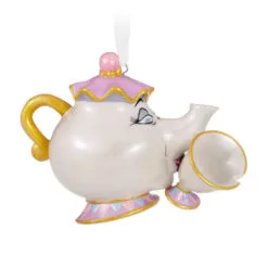 Hallmark Disney Beauty And The Beast A Mother's Love Porcelain Ornament -Hallmark Store Mrs. Potts and Chip Keepsake Ornament 2499QHX3109 06
