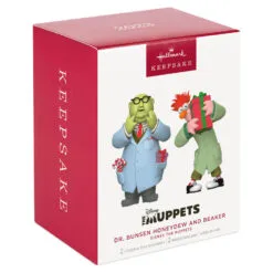 Hallmark Disney The Muppets Dr. Bunsen Honeydew And Beaker Ornaments, Set Of 2 12 Hallmark Disney The Muppets Dr. Bunsen Honeydew And Beaker Ornaments, Set Of 2 -Hallmark Store Muppets Dr. Bunsen and Beaker Keepsake Ornaments 2999QXD6759 05