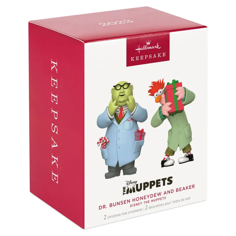 Hallmark Disney The Muppets Dr. Bunsen Honeydew And Beaker Ornaments, Set Of 2 5 Hallmark Disney The Muppets Dr. Bunsen Honeydew And Beaker Ornaments, Set Of 2 - Image 5