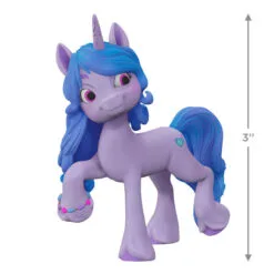 Hallmark Hasbro® My Little Pony: A New Generation Izzy Moonbow™ Ornament -Hallmark Store My Little Pony Izzy Moonbow Keepsake Ornament 1699QXI7327 03