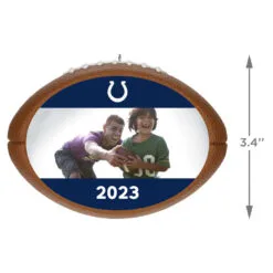 Hallmark NFL Football Indianapolis Colts Text And Photo Personalized Ornament -Hallmark Store NFL Football Indianapolis Colts Text and Photo Personalized Ornament 2499QHE1985B17 03