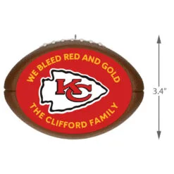 Hallmark NFL Football Kansas City Chiefs Text Personalized Ornament -Hallmark Store NFL Football Kansas City Chiefs Text Personalized Ornament 2499QHE1985B5 03