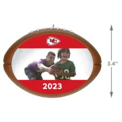 Hallmark NFL Football Kansas City Chiefs Text And Photo Personalized Ornament -Hallmark Store NFL Football Kansas City Chiefs Text and Photo Personalized Ornament 2499QHE1985B13 03