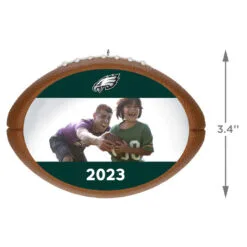 Hallmark NFL Football Philadelphia Eagles Text And Photo Personalized Ornament -Hallmark Store NFL Football Philadelphia Eagles Text and Photo Personalized Ornament 2499QHE1985B16 03