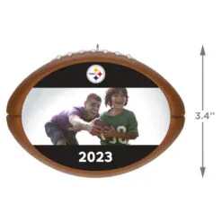 Hallmark NFL Football Pittsburgh Steelers Text And Photo Personalized Ornament -Hallmark Store NFL Football Pittsburgh Steelers Text and Photo Personalized Ornament 2499QHE1985B11 03