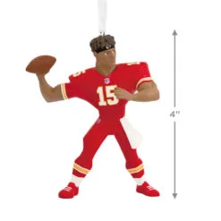 NFL Kansas City Chiefs Patrick Mahomes II Hallmark Ornament 7 NFL Kansas City Chiefs Patrick Mahomes II Hallmark Ornament -Hallmark Store NFL Kansas City Chiefs Patrick Mahomes II Christmas Ornament 1OSL1547 03