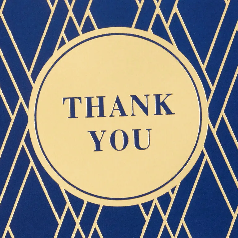 Hallmark Bulk Navy And Gold Assorted Blank Thank-You Notes, Box Of 120 3 Hallmark Bulk Navy And Gold Assorted Blank Thank-You Notes, Box Of 120 - Image 3