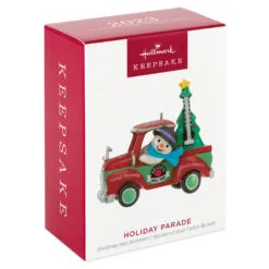 Hallmark Holiday Parade Nello's Music Shop Truck 2023 Ornament -Hallmark Store Nellos Music Shop Truck Keepsake Ornament 1799QXR8079 04