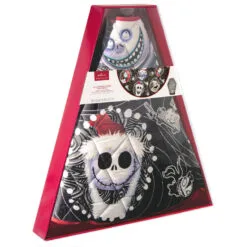 Hallmark Disney Tim Burton's The Nightmare Before Christmas Halloween Town Christmas Tree Skirt, 48" -Hallmark Store Nightmare Before Christmas Keepsake Tree Skirt 7999QFM3939 04