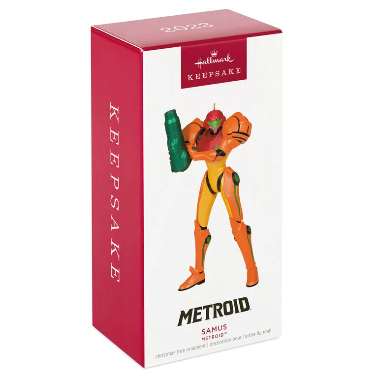 Hallmark Nintendo Metroid™ Samus Ornament 4 Hallmark Nintendo Metroid™ Samus Ornament - Image 4