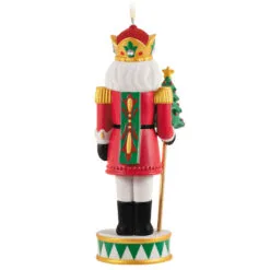 Hallmark Noble Nutcrackers Special Edition Porcelain Ornament 11 Hallmark Noble Nutcrackers Special Edition Porcelain Ornament -Hallmark Store Nutcracker With Tree Keepsake Ornament 3499QGO2979 06