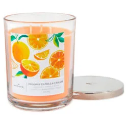 Hallmark Orange Vanilla Cream 3-Wick Jar Candle, 16 Oz. -Hallmark Store Orange Vanilla Cream 3Wick Jar Candle 1BGC1062 03