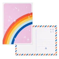 Hallmark Keep It Sunny Postcards, Book Of 10 -Hallmark Store Orange and Blue Keep It Sunny Postcards 1SOM3857 04