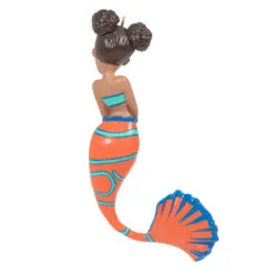 Hallmark Mythical Mermaids Ornament -Hallmark Store Orange and Blue Mermaid Keepsake Ornament 1799QXR8257 06