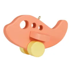 Hallmark Our Babymoon 2023 Wood Ornament -Hallmark Store Our Babymoon Wood Airplane Keepsake Ornament 1999QHX3099 06