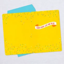 Hallmark 16" Party Cats And Dogs Jumbo Birthday Card From All -Hallmark Store Party Cats Dogs Birthday Card From Us 1299CBG3004 03