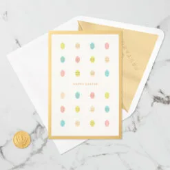 Hallmark Happy Surprises 3D Pop-Up Easter Card -Hallmark Store Pastel Eggs 3D PopUp Easter Card 1299IRC7072 05