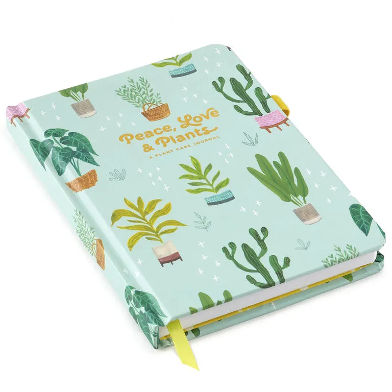 Hallmark Peace, Love And Plants Plant Care Prompted Journal 1 Hallmark Peace, Love And Plants Plant Care Prompted Journal
