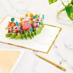 Hallmark Peanuts® Gang Celebrating You 3D Pop-Up Birthday Card -Hallmark Store Peanuts Gang Snoopy 3D PopUp Birthday Card 1499LAD2739 08