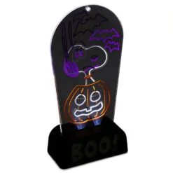 Hallmark Peanuts® Snoopy Boo! Light-Up Sign -Hallmark Store Peanuts Snoopy Boo LightUp Sign 1HGN1517 03