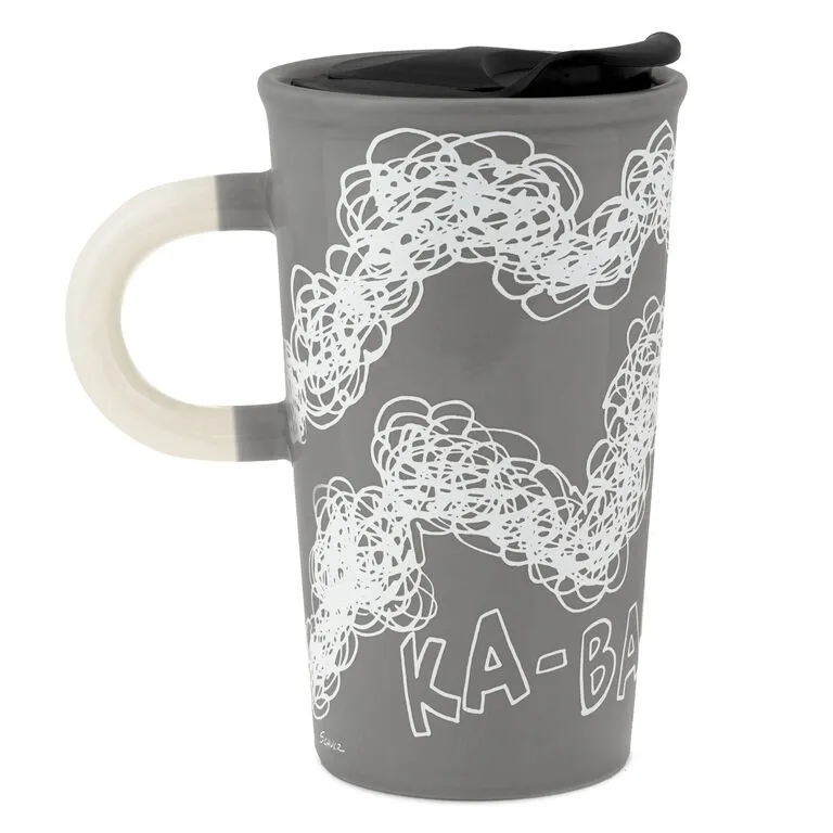 Hallmark Peanuts® Flying Ace Snoopy Color Changing Travel Mug, 16 Oz. 2 Hallmark Peanuts® Flying Ace Snoopy Color Changing Travel Mug, 16 Oz. - Image 2