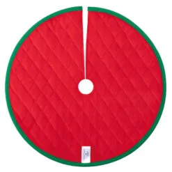 Hallmark Mini The Peanuts® Gang Snoopy Christmas Tree Topper And Tree Skirt, Set Of 2 -Hallmark Store Peanuts Snoopy Mini Keepsake Tree Skirt and Topper 2599QSB6249 08