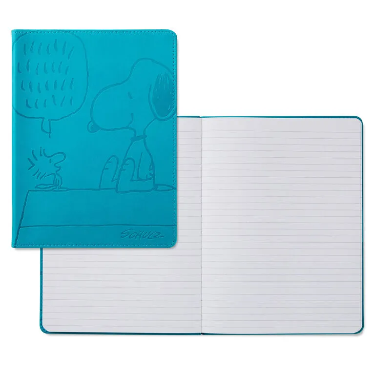 Hallmark Peanuts® Snoopy And Woodstock Faux Leather Notebook 2 Hallmark Peanuts® Snoopy And Woodstock Faux Leather Notebook - Image 2