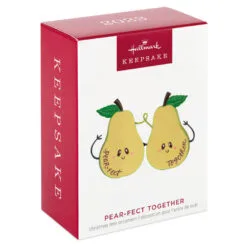 Hallmark Pear-fect Together Ornament 9 Hallmark Pear-fect Together Ornament -Hallmark Store Pearfect Together Fruit Keepsake Ornament 1899QGO2887 04