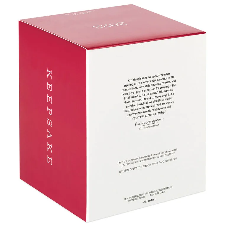 Hallmark Playful Penguins On Ferris Wheel Musical Ornament With Light And Motion 5 Hallmark Playful Penguins On Ferris Wheel Musical Ornament With Light And Motion - Image 5