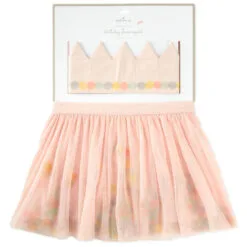 Hallmark Pink Birthday Crown And Tutu, Set Of 2 -Hallmark Store Pink Birthday Crown and Tutu Gift Set 1BBY4779 03
